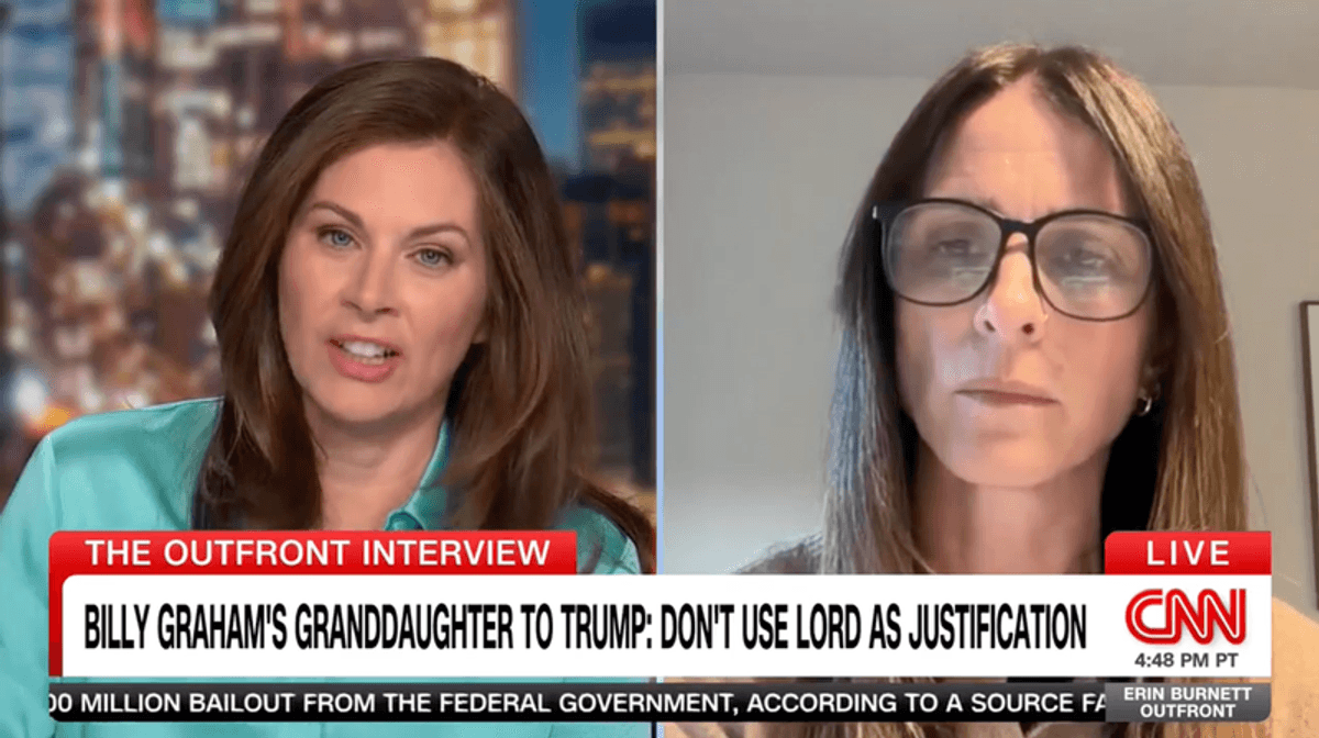 'What does he have to do?' Billy Graham's granddaughter tees off on Trump's Christian fans