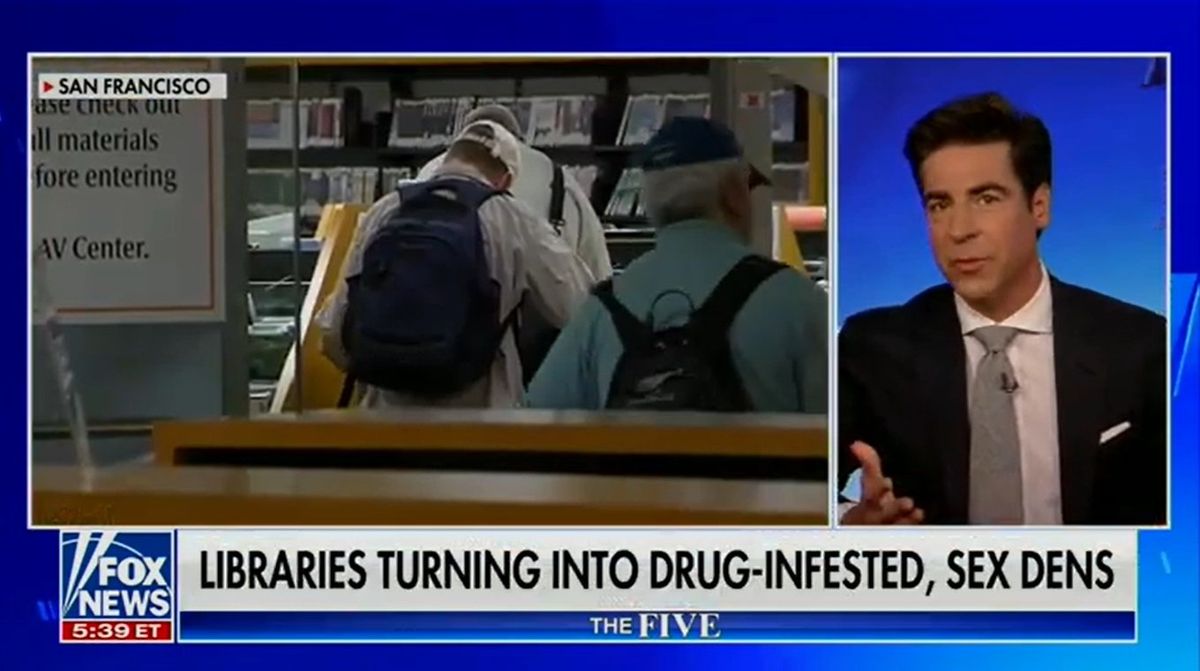 'Uh...': Fox News ridiculed after claiming 'libraries turned into drug-infested sex dens'