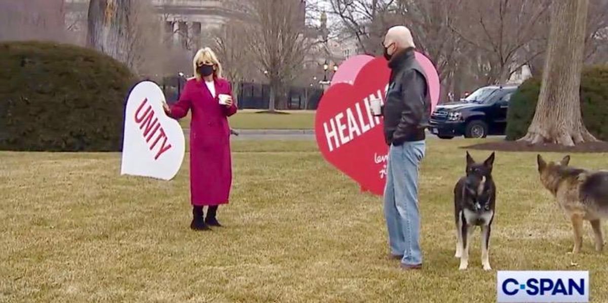 ‘A little joy. A little hope’: First Lady Jill Biden serves up a ‘valentine to the nation’ (video)