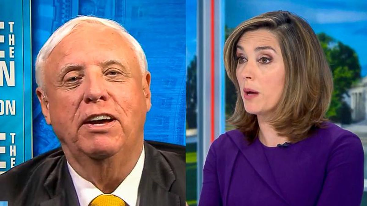WV governor snaps at CBS host over tough Covid question: 'Margaret, you don't have to come in so hot'