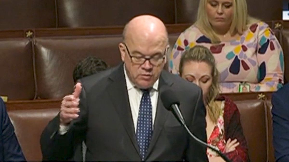 GOP freaks out after Dem lists Trump's trials in House: 'I demand his words be taken down'