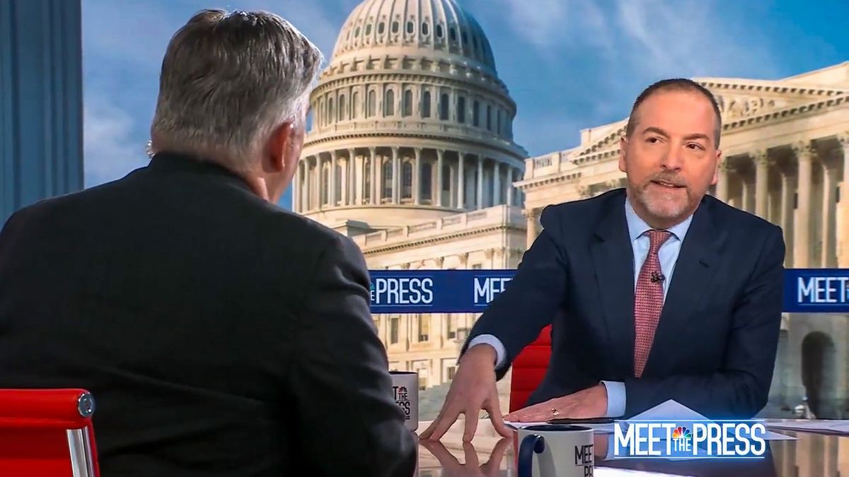 'That's a cheap shot': Chuck Todd battles Trump attorney for 'misrepresenting the law'