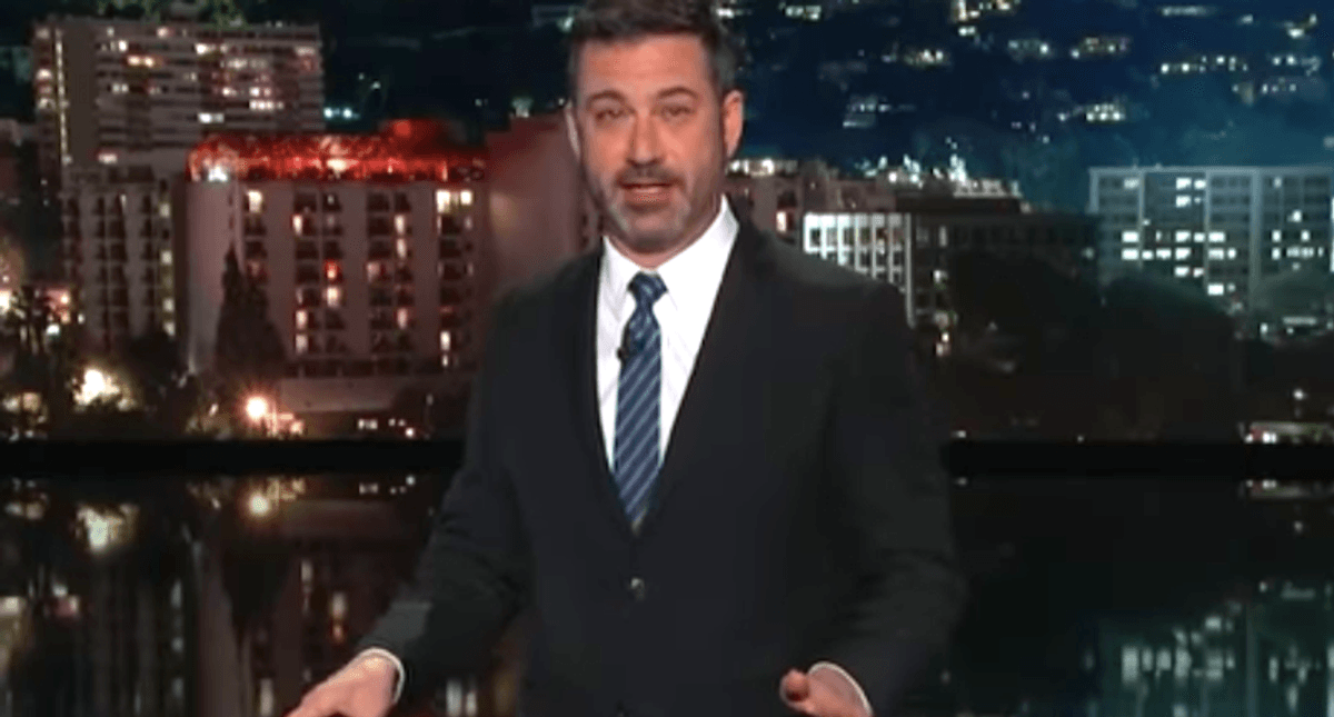 Jimmy Kimmel mocks Trump's claim that his blog is a 'place to speak freely' — since people can't even comment on it