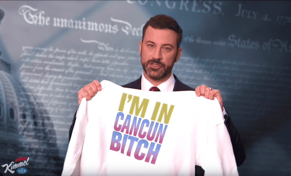 Jimmy Kimmel's hilarious vice presidential campaign ad shows he's already more qualified than Trump