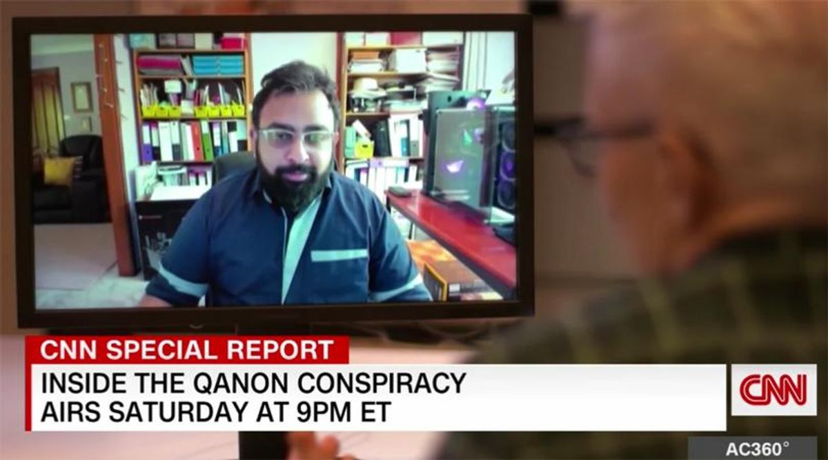 CNN's Anderson Cooper chats with QAnon follower who believed the anchor 'ate babies'