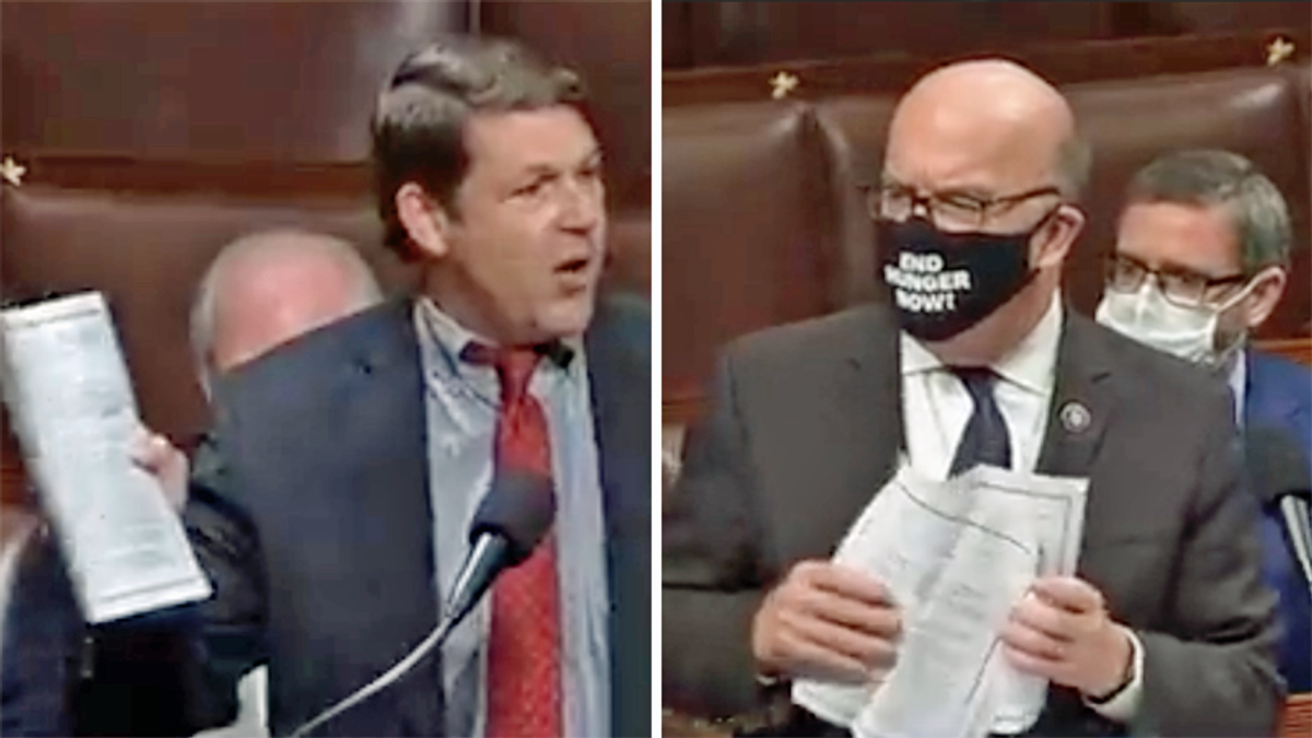 Texas Republican's debt limit stunt massively backfires after Dem colleague embarrasses him on the House floor