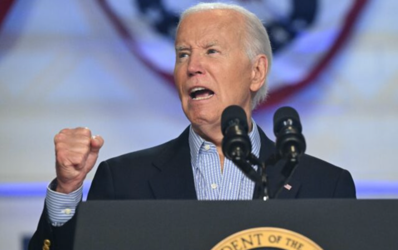 Joe Biden speaking