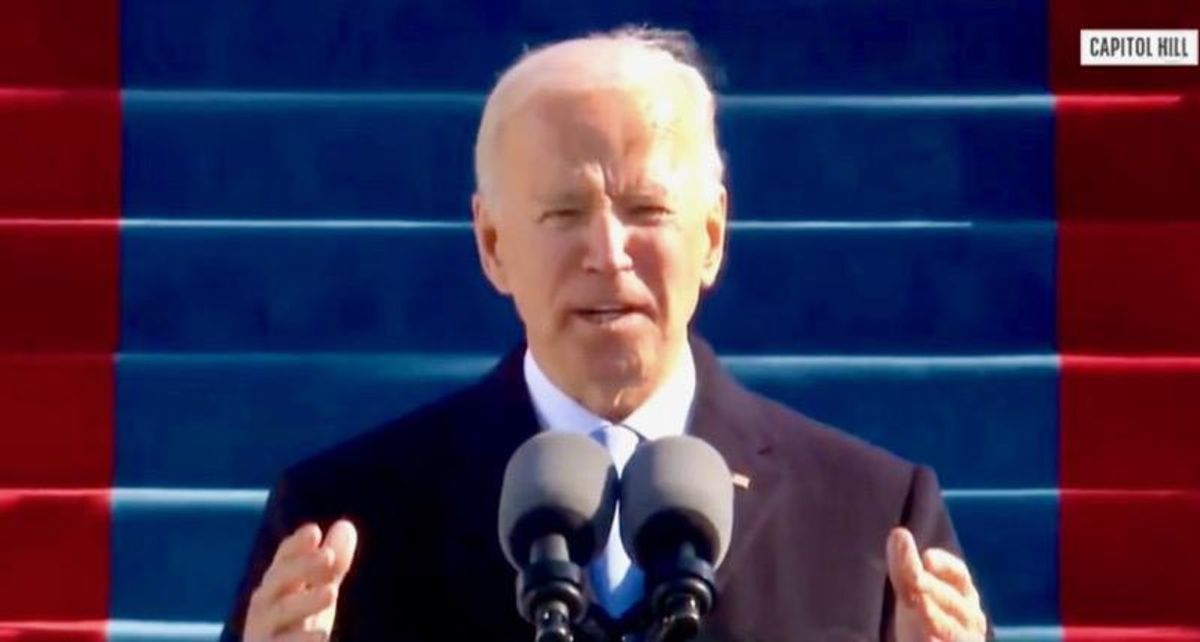 Joe Biden promises ‘we will defeat’ political extremism and white supremacy in inauguration address