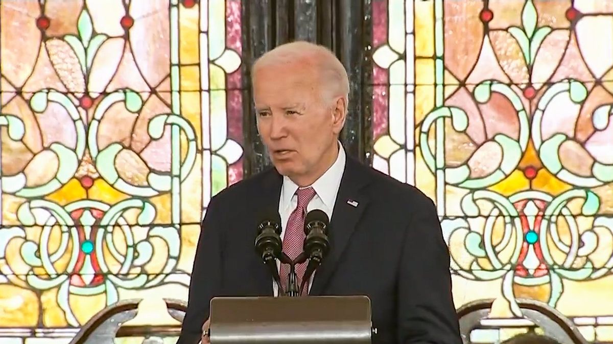 'He is a loser’: Biden lets rip on Donald Trump in South Carolina church speech