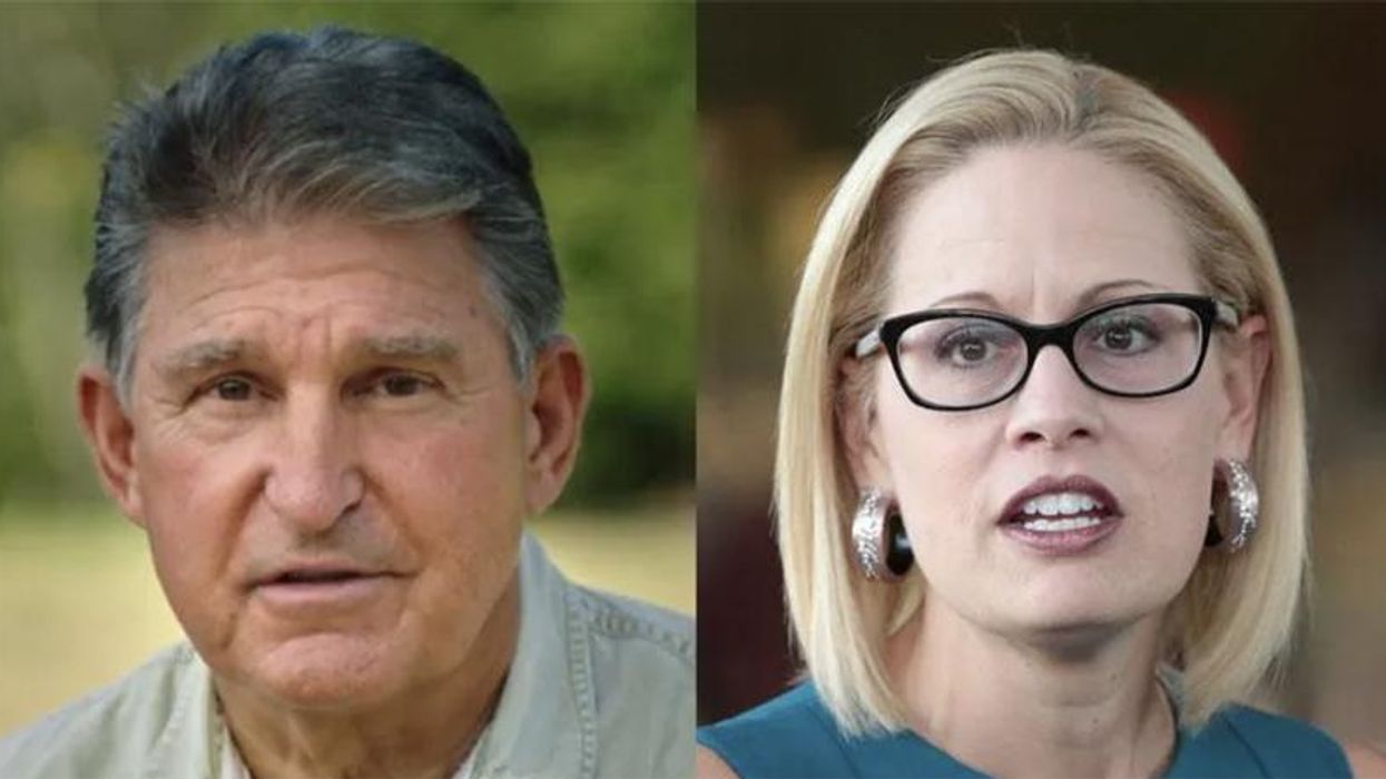 WATCH: Kamala Harris deflects when asked whether Manchin and Sinema are allies or opponents