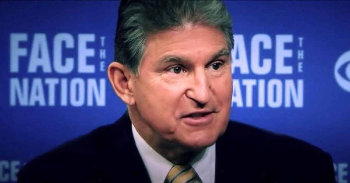 Joe Manchin profanely denies report that he's plotting to leave Democrats