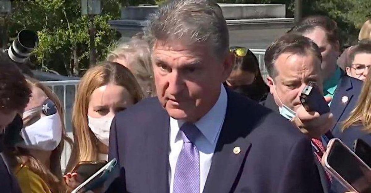 'We shouldn't do it at all': Joe Manchin confesses he doesn't want any deal