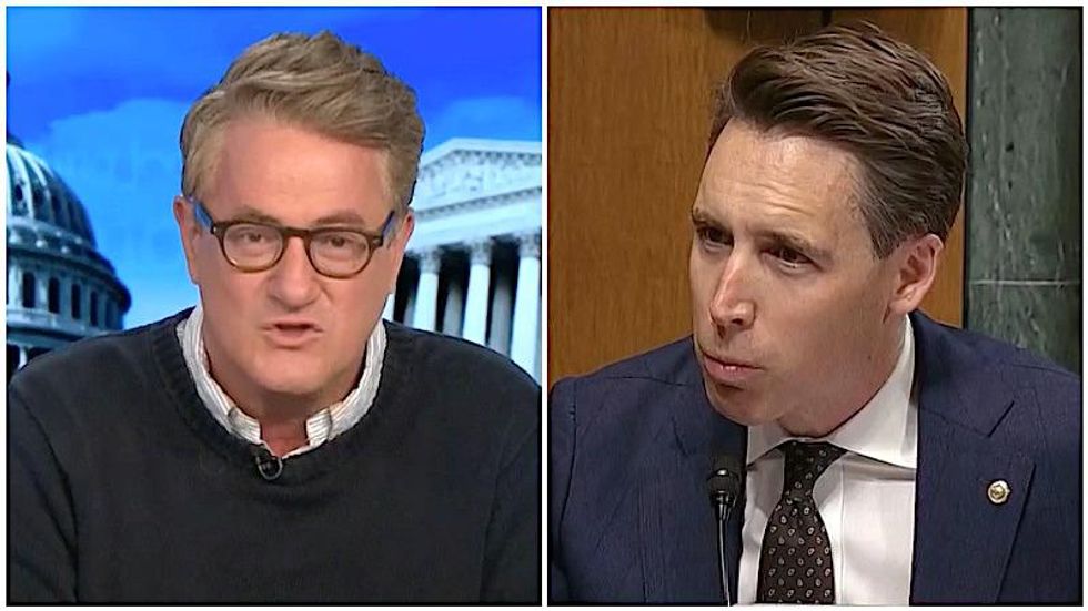 'Why is Josh Hawley not in jail?' MSNBC's Morning Joe nails GOP senator who 'committed sedition against the USA'