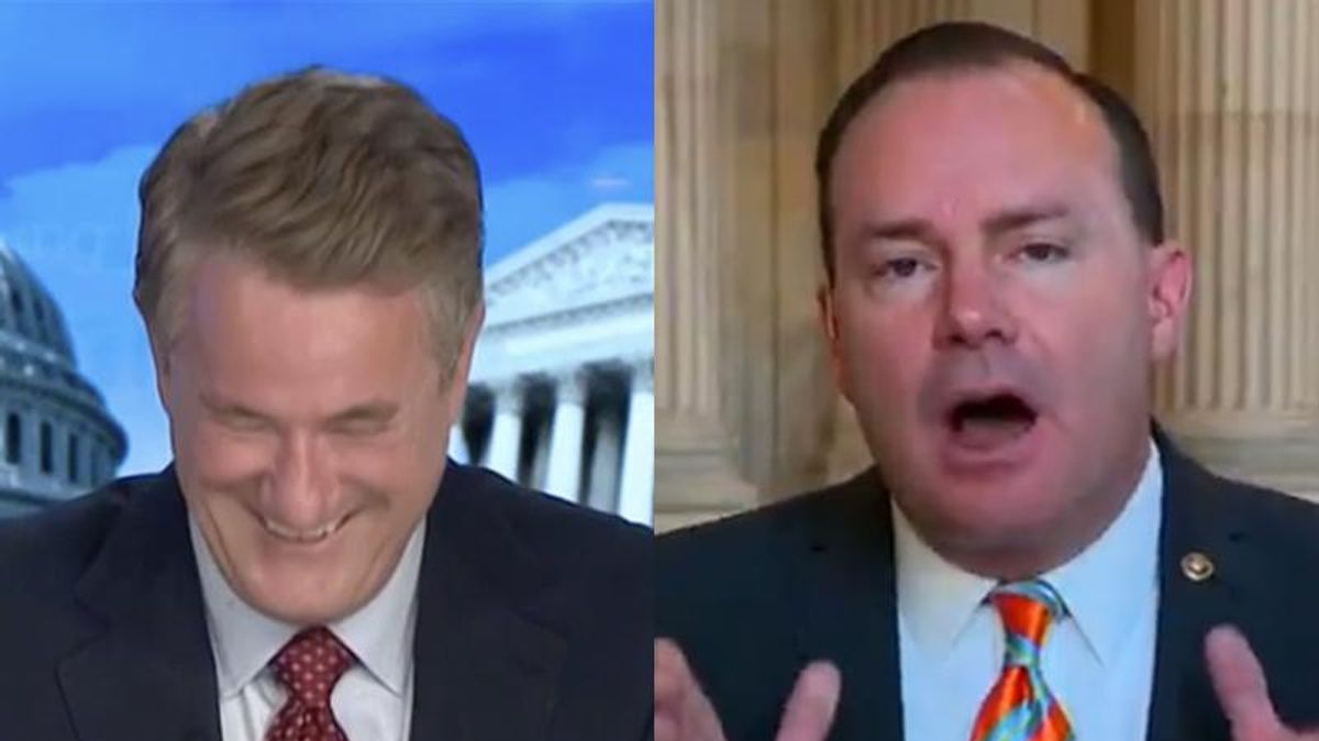 Morning Joe panel bursts out laughing at GOP senator's over-the-top meltdown about voting bill