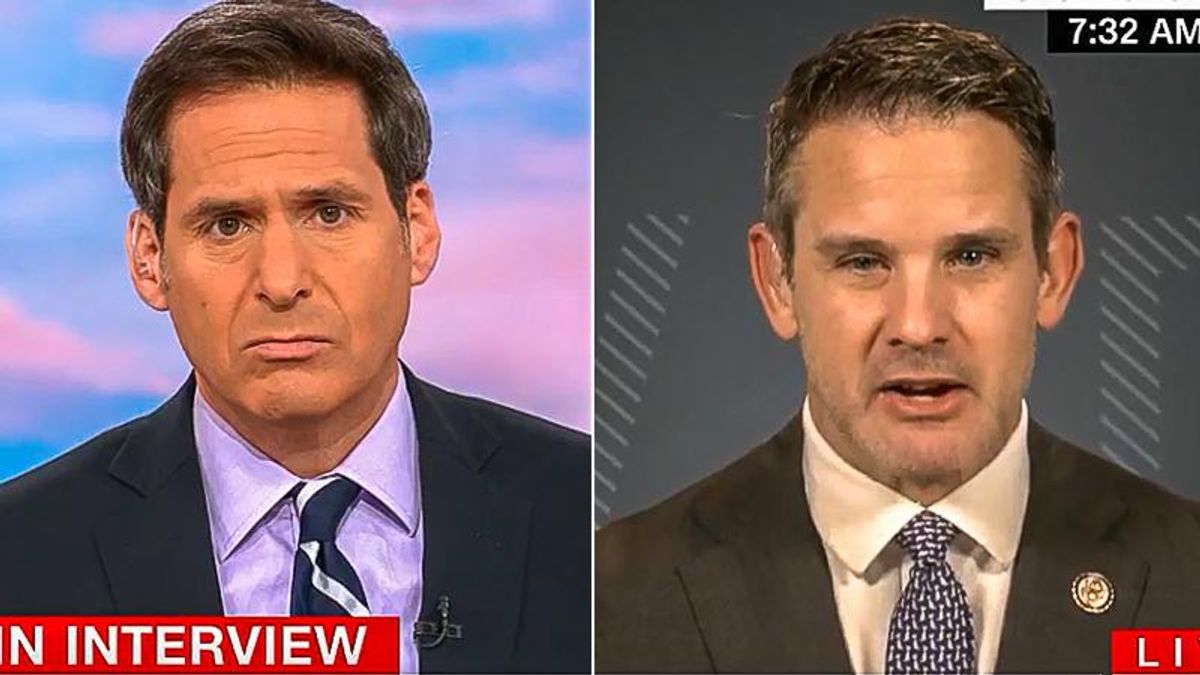 Adam Kinzinger will teach newborn son that 'charlatan' Trump is 'worst president the US ever had'