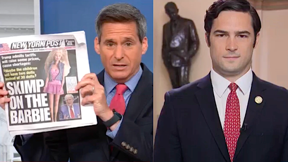CNN's John Berman puts MAGA lawmaker on the spot over Trump's doll comments