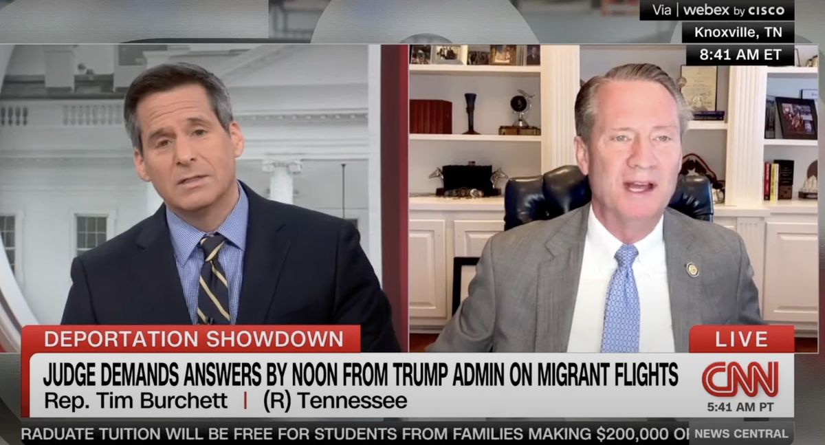 'Oh come on!' GOP lawmaker snaps as CNN delivers civics lesson on Constitution