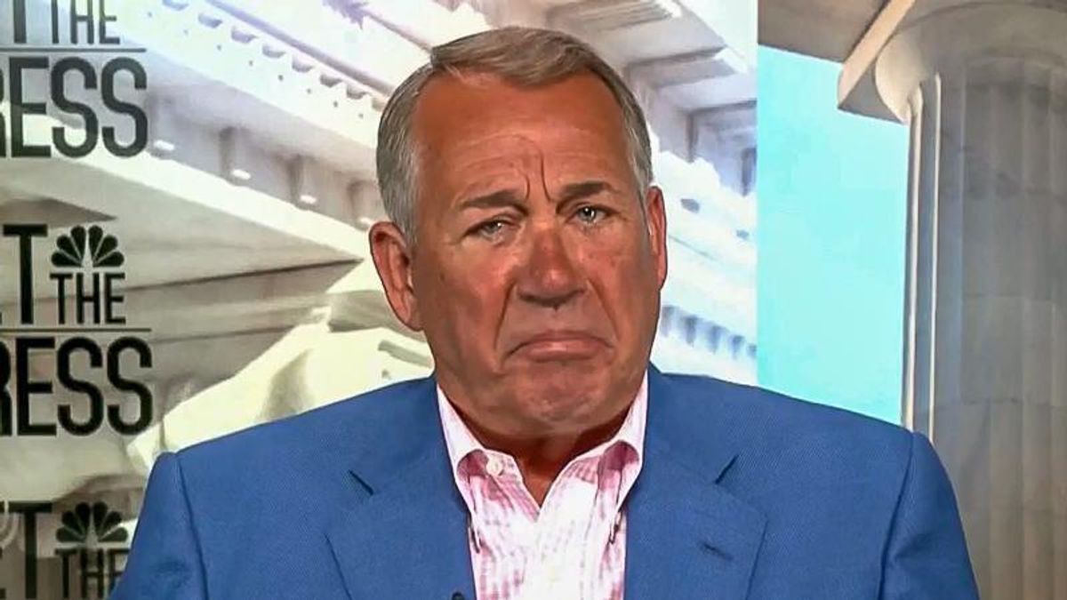John Boehner: Obama 'set everybody on fire' and caused racism in the Republican Party with 'speeches'