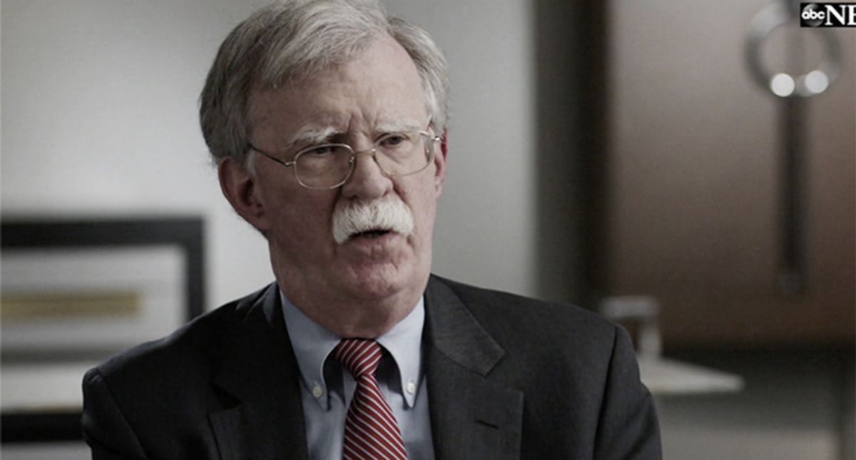 John Bolton says Trump's use of burner phones was 'deliberate'