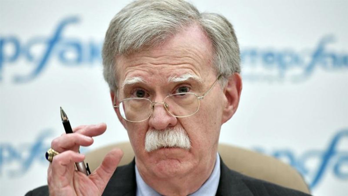 Rachel Maddow producer thinks John Bolton is starting to sound like a Democrat