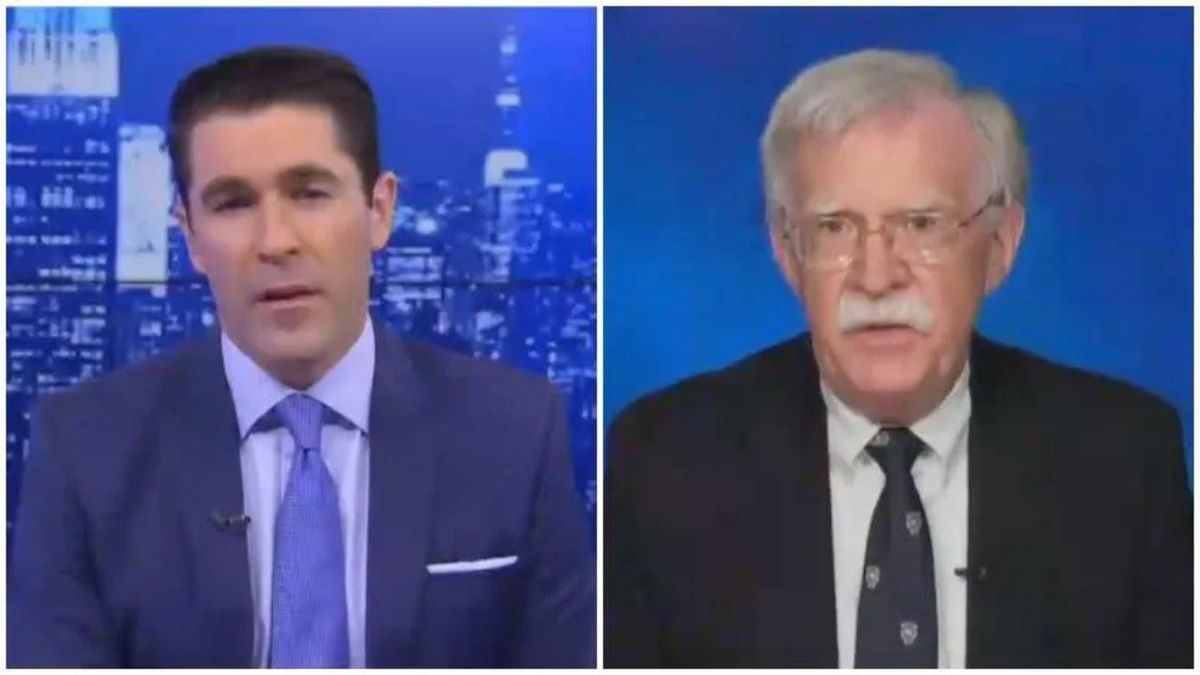 John Bolton temporarily stunned into silence by Newsmax host's response to his Trump criticism