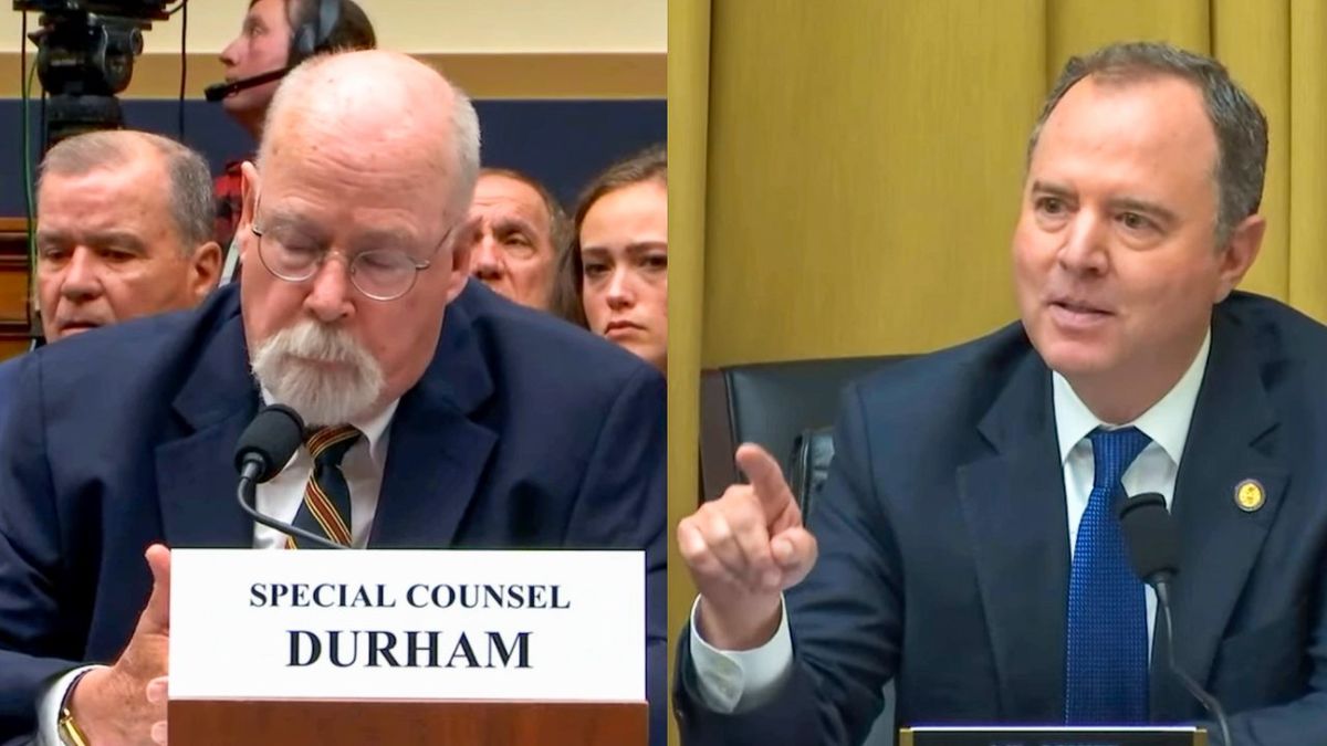 Adam Schiff dismantles John Durham: Just call it 'good old-fashioned GOP cheating with the enemy'