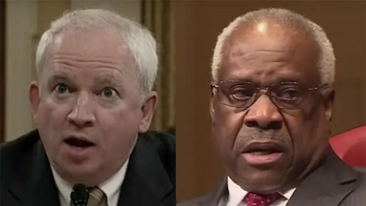 John Eastman ties to Clarence Thomas scrutinized after Ginni Thomas election text revelations: report