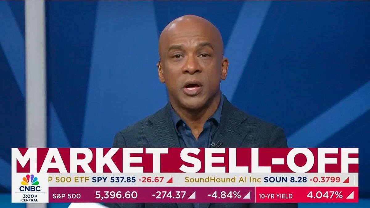 ‘Liquidation Day’: CNBC rebrands Trump’s tariffs after stock market selloff
