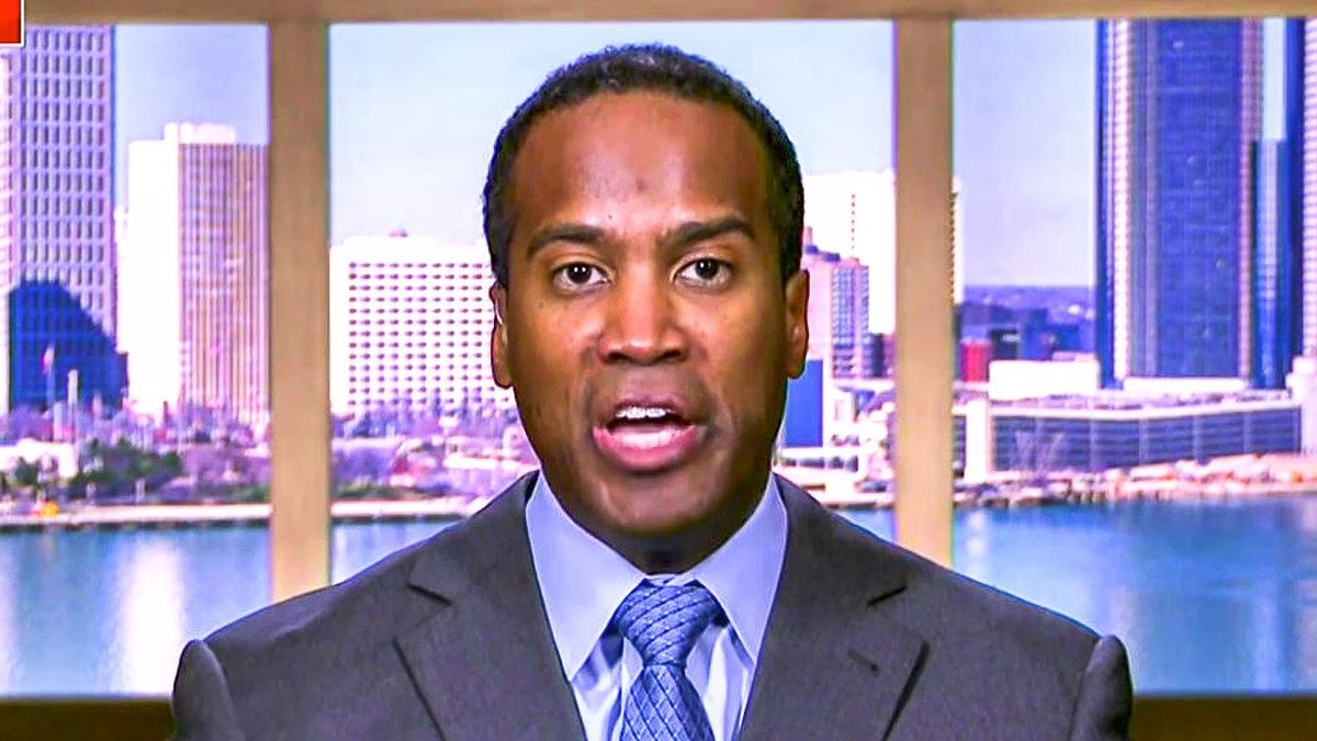 Black GOP candidate tells Fox News he's 'not just colored'