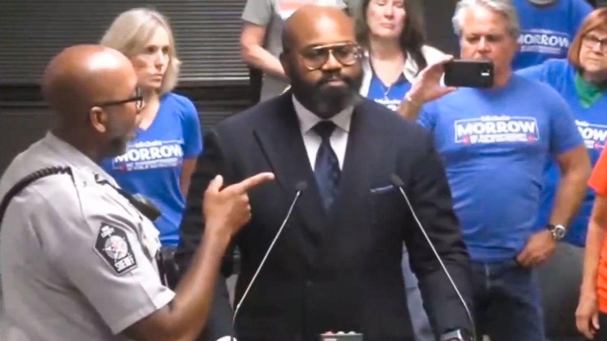 Watch: 'Book-banning pastor' handcuffed during meltdown at NC school board meeting