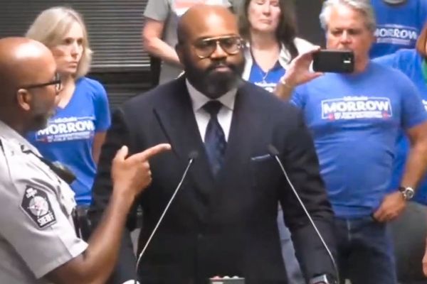 Watch: 'Book-banning pastor' handcuffed during meltdown at NC school board meeting