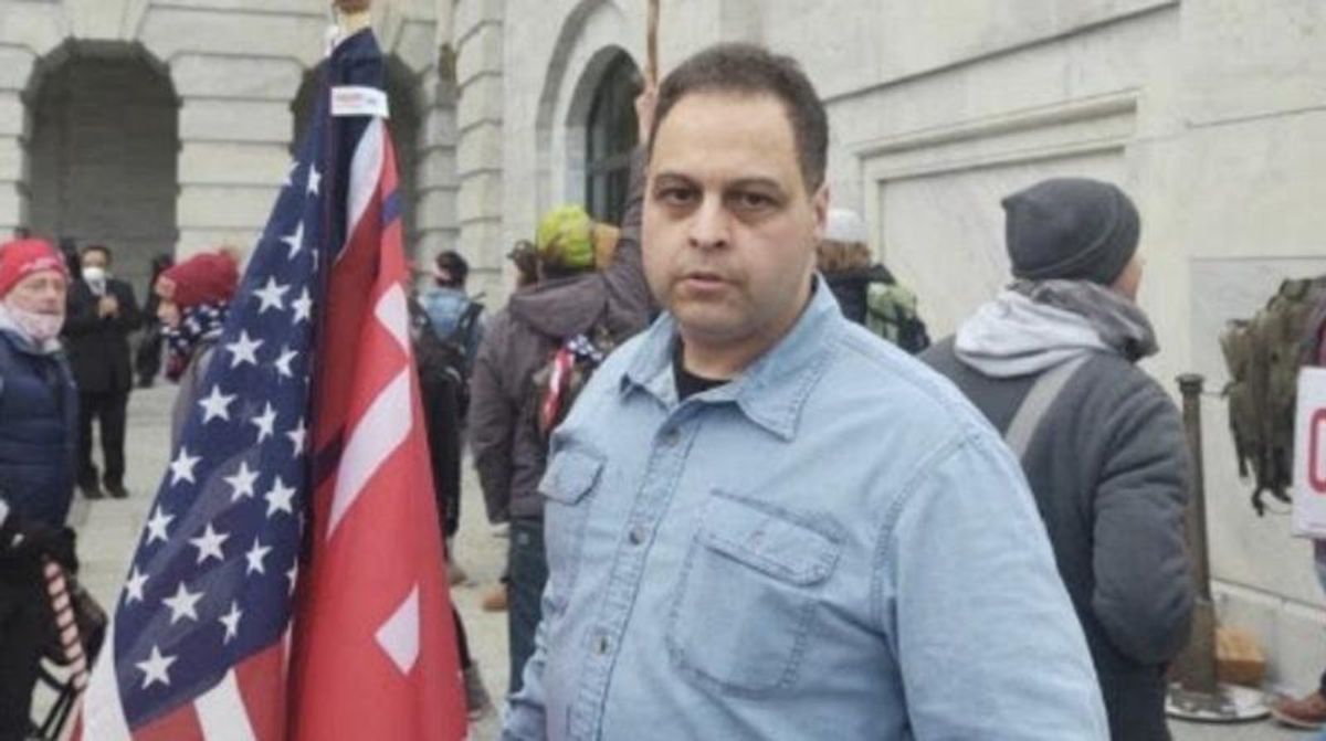 MAGA rioter blows off lawyer's advice and uncorks rant about 'voter fraud' during sentencing