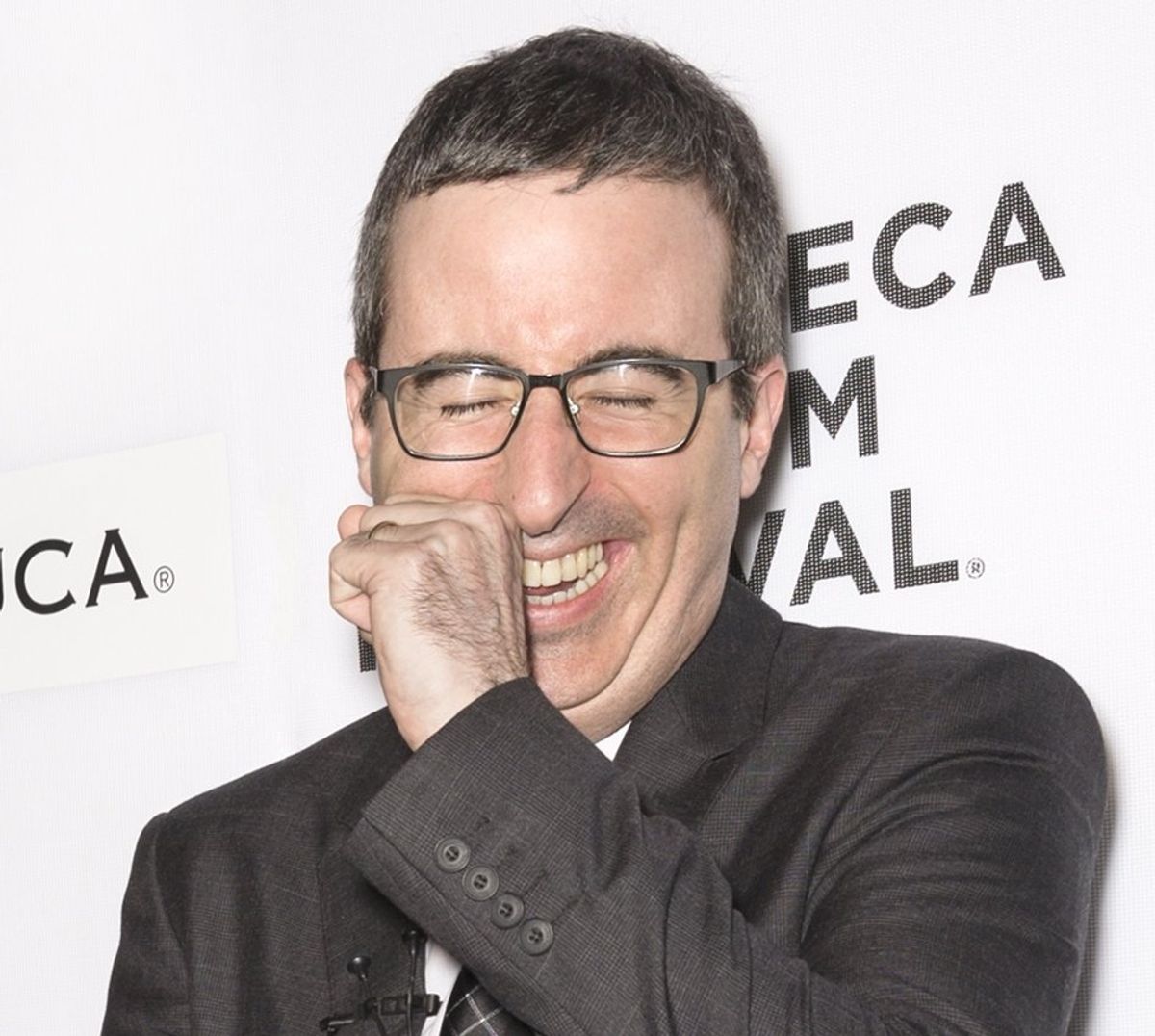 'Disgrace': John Oliver shares personal terror as he slams Trump arrest of protester