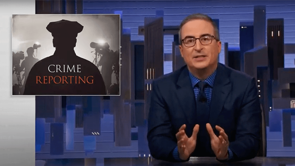 john oliver crime reporting