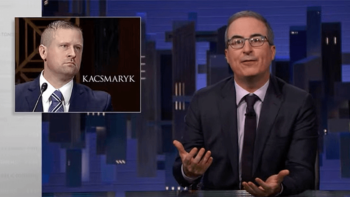 John Oliver destroys anti-abortion judge he says wants to play doctor for the whole country