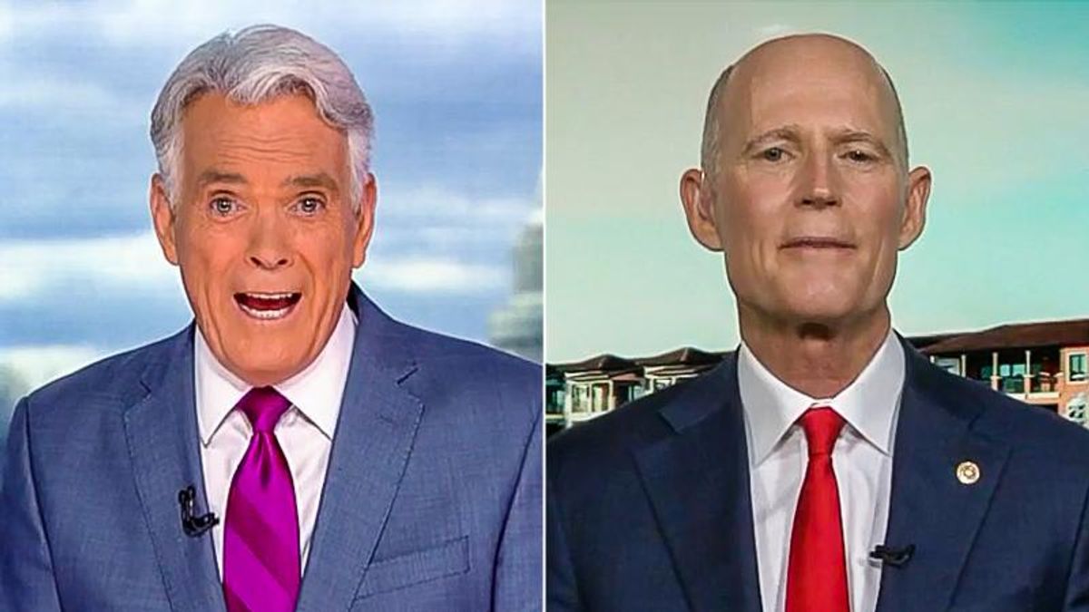 'It's in the plan!' Fox News host slaps down Rick Scott over his proposal to 'sunset' Social Security