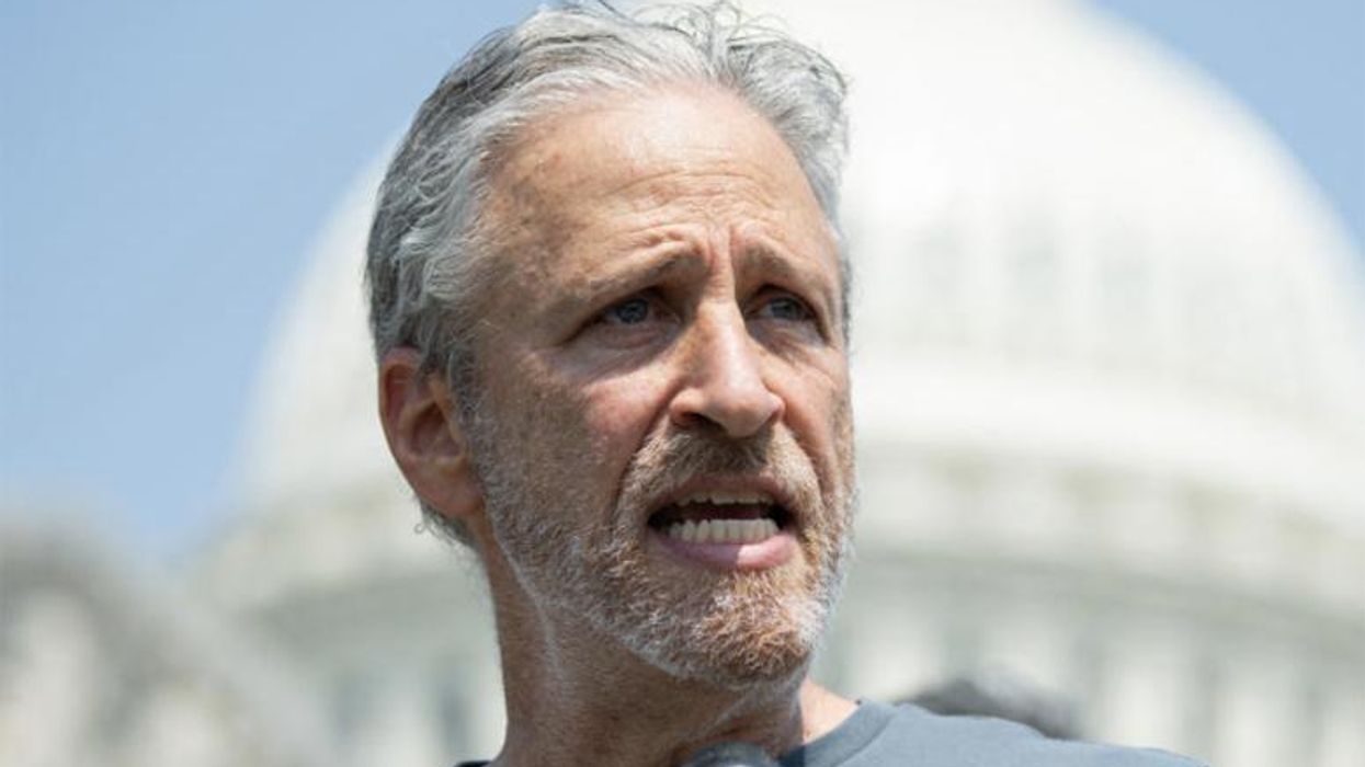 'This country shouldn't stand for it': Jon Stewart questions rule of law when it comes to Trump