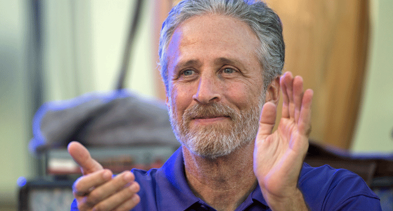 Jon Stewart shuts down Fox News host trying to bait him into saying Biden's infrastructure bill is too big