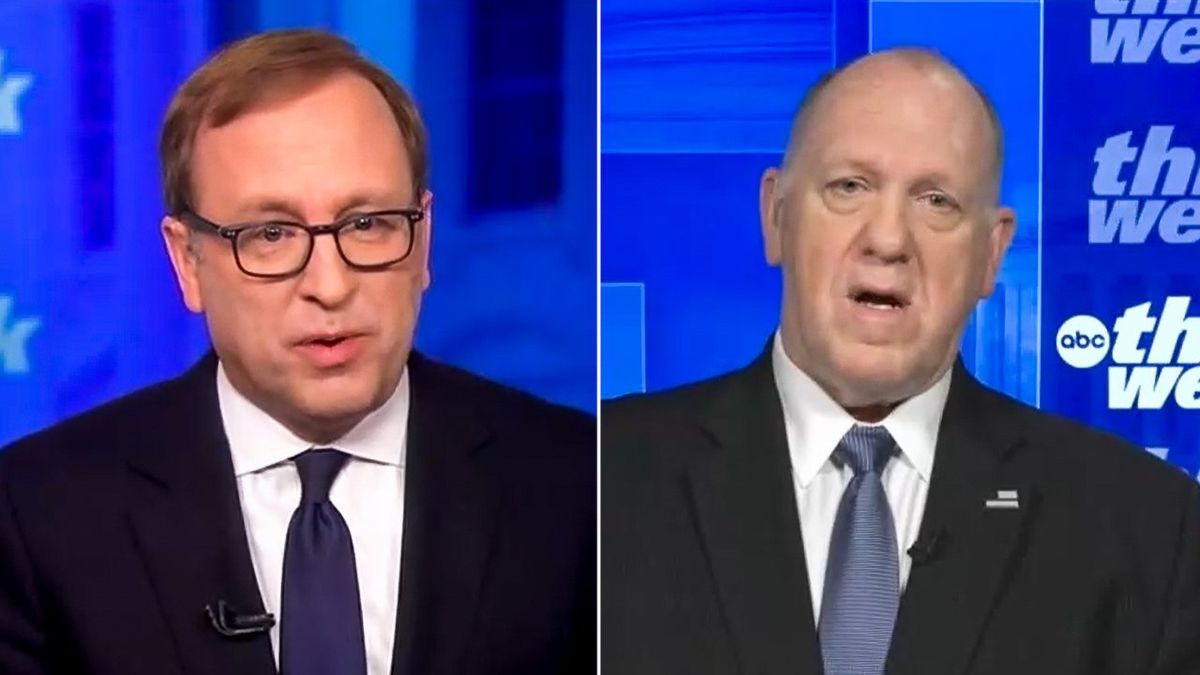 'Not going to comment': Tom Homan gets agitated with ABC host over Abrego Garcia