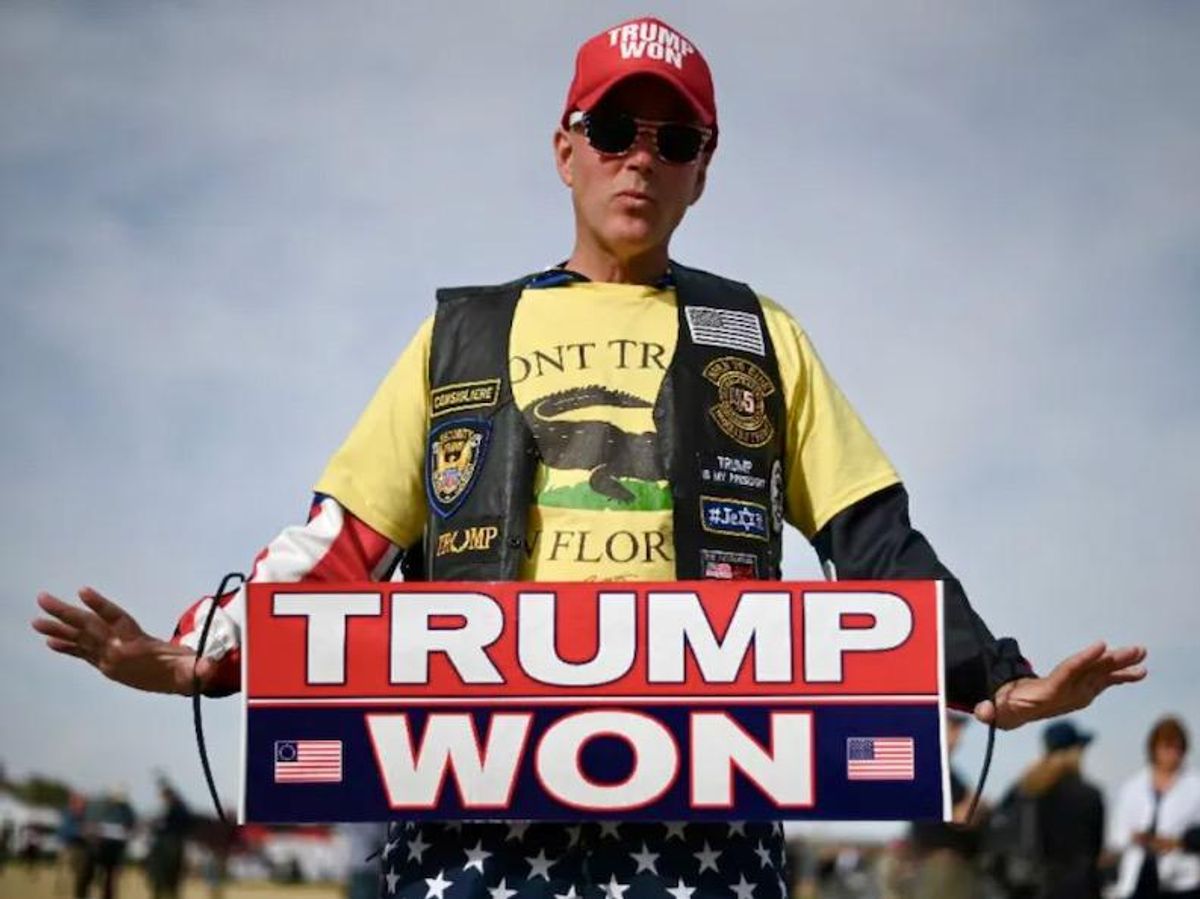 Election fraud belief undimmed for Trump fans, despite party hopes