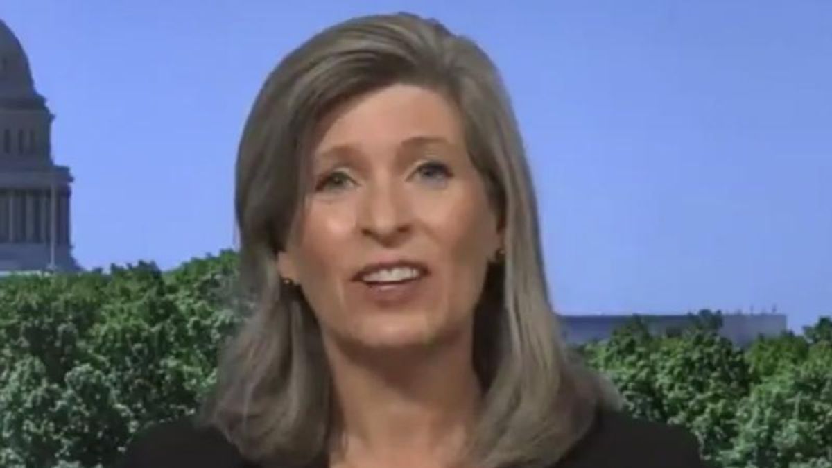 Joni Ernst's claim about Biden's vaccine campaign leaves Twitter users baffled