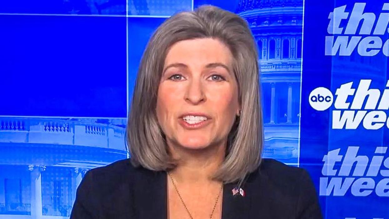 Joni Ernst sounds battlecry to 'fight for Democracy' in Ukraine after opposing voting rights in America