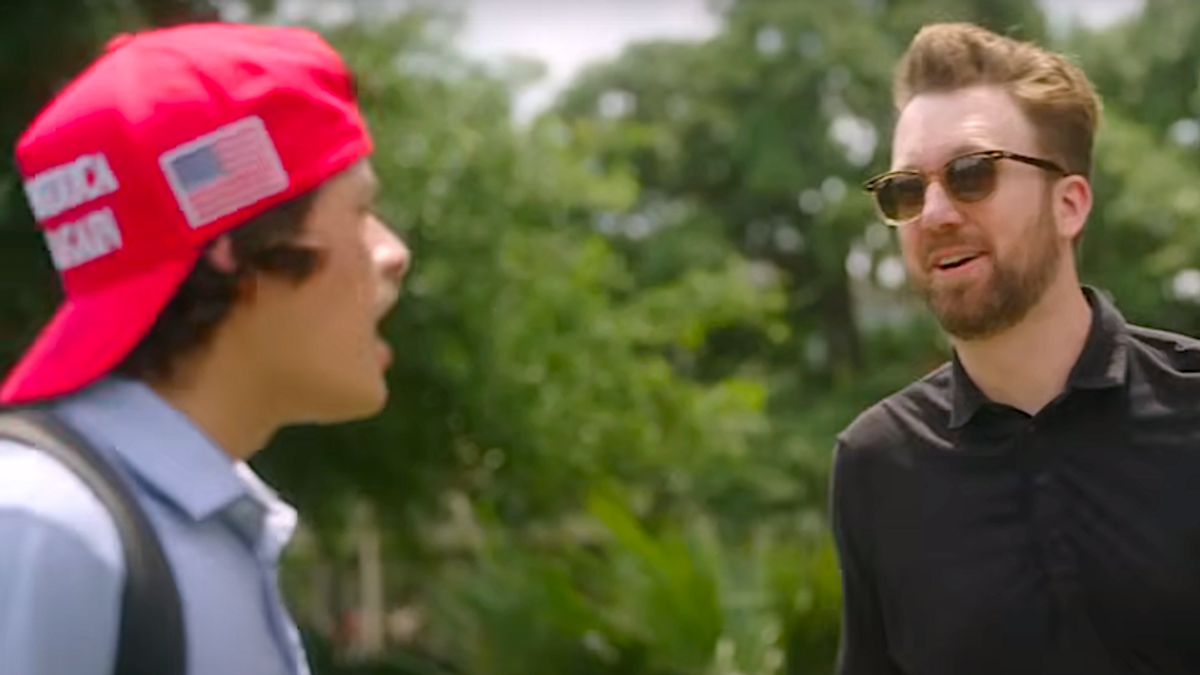 Comedy Central's Jordan Klepper trolls MAGA converts on college campuses: 'What's cool?'