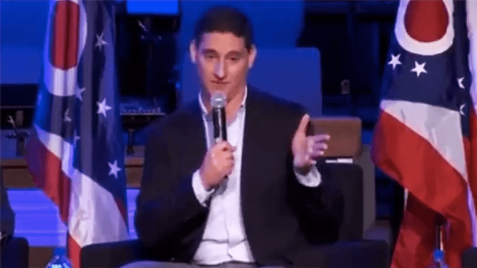 Ohio Republican admits if he's elected he won't follow the Constitution