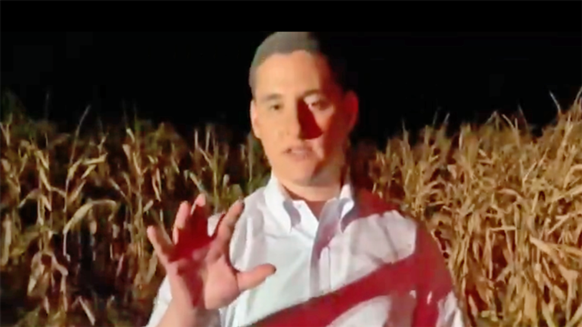 Josh Mandel rants about Biden's 'gestapo' in video from Ohio cornfield: 'Do not comply with the tyranny'