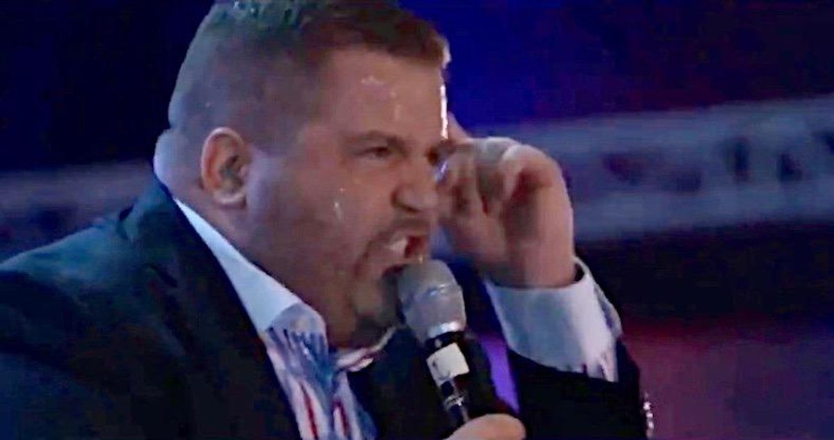 Far right wing Christian evangelist preaches ‘you don’t have to wear the mask – you got Jesus’