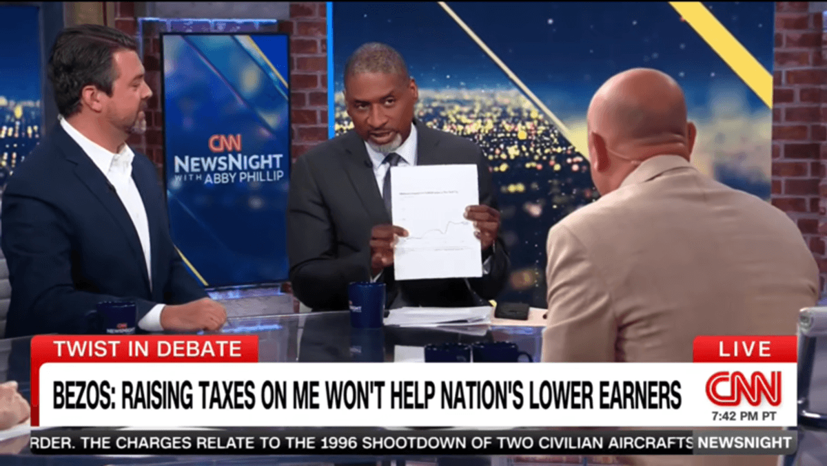 CNN panel comes unglued over Jeff Bezos's tax plan: 'What are you talking about?'