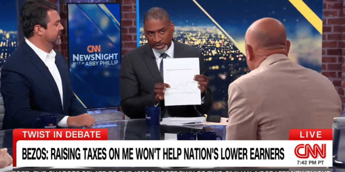 CNN panel comes unglued over Jeff Bezos's tax plan: 'What are you talking about?'