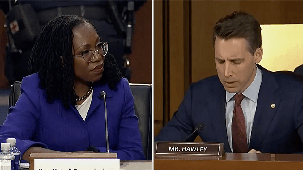 'Judge Jackson is smarter than you': MSNBC panel bashes Josh Hawley for grandstanding at confirmation hearing
