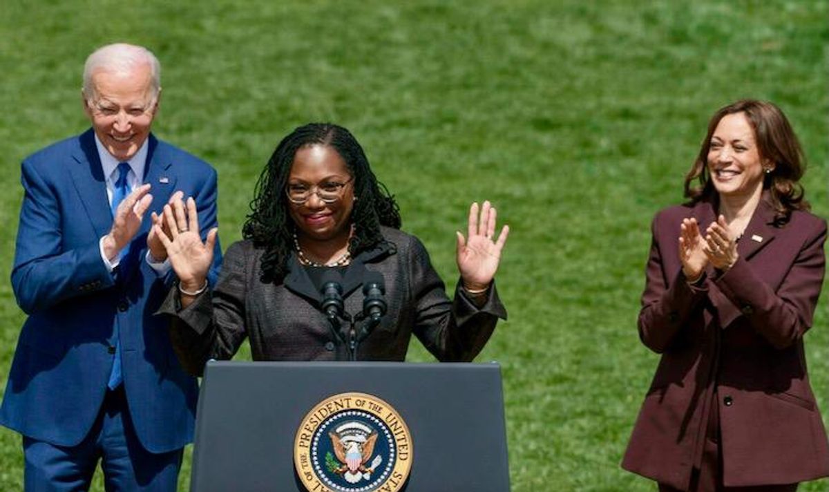 Ketanji Brown Jackson sworn in as first Black woman on US Supreme Court